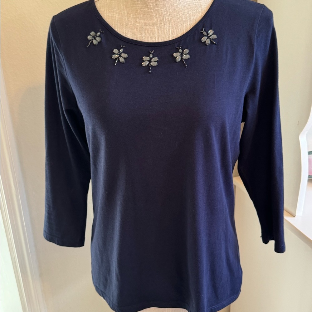 🔻$10🌟HP🌟Talbots Dragonfly Tee